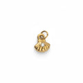 Clam-shell-gold-charm