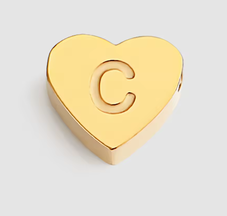 Heart Letter Necklace 1-5 Letters