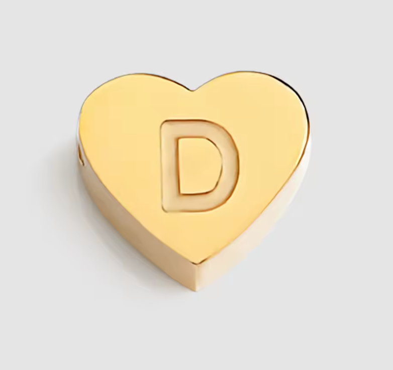 Heart Letter Necklace 1-5 Letters