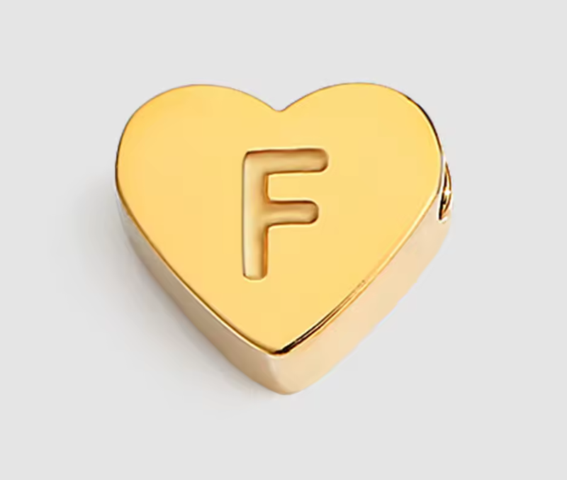 Heart Letter Necklace 1-5 Letters