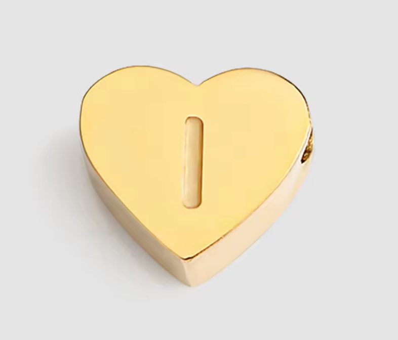 Heart Letter Necklace 1-5 Letters