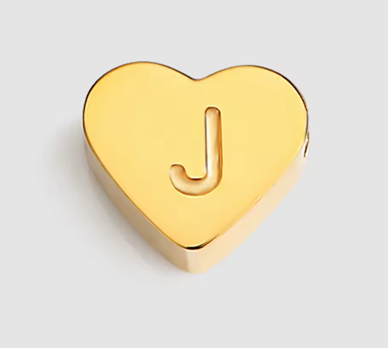Heart Letter Necklace 1-5 Letters