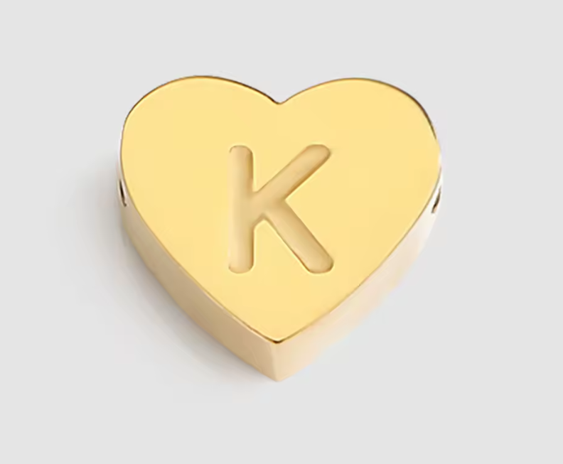 Heart Letter Necklace 1-5 Letters