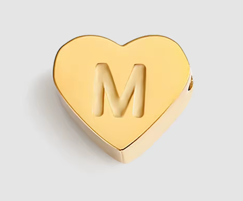 Heart Letter Necklace 1-5 Letters