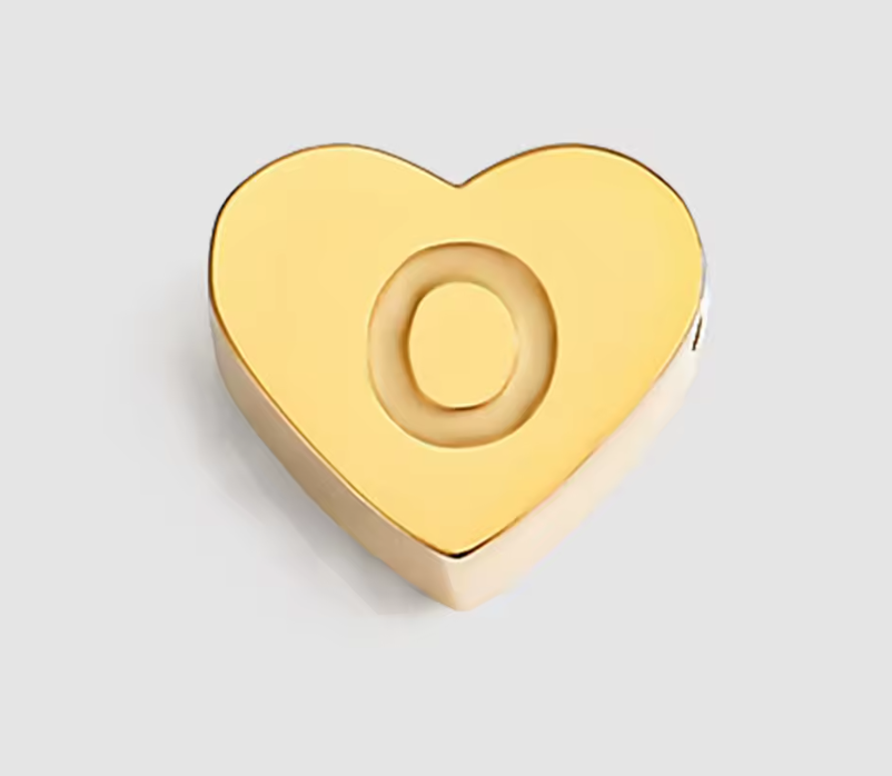 Heart Letter Necklace 1-5 Letters