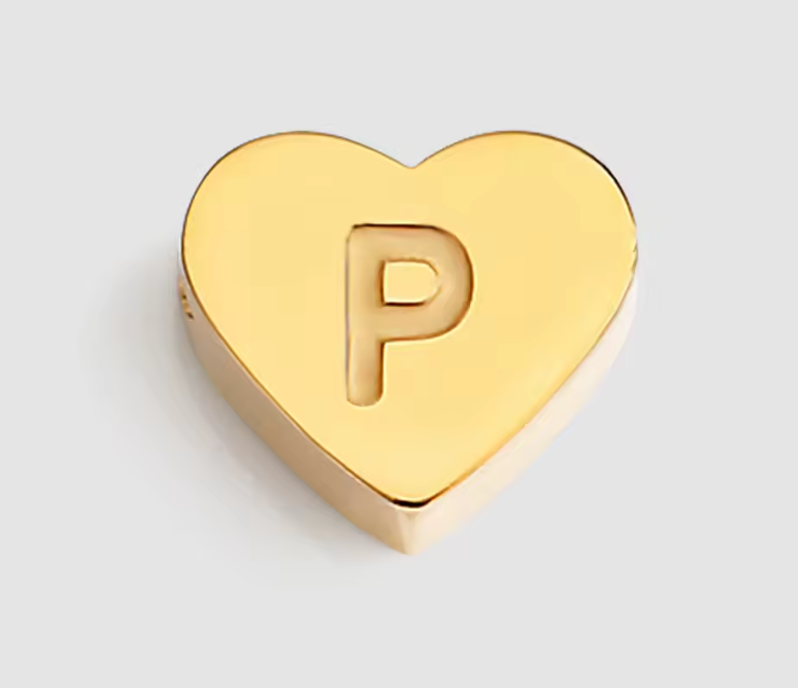 Heart Letter Necklace 1-5 Letters