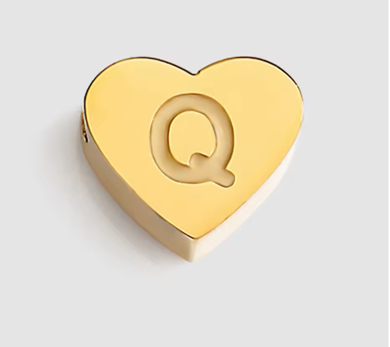 Heart Letter Necklace 1-5 Letters