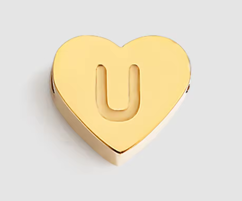 Heart Letter Necklace 1-5 Letters
