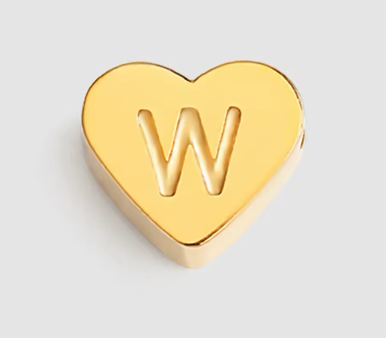 Heart Letter Necklace 1-5 Letters