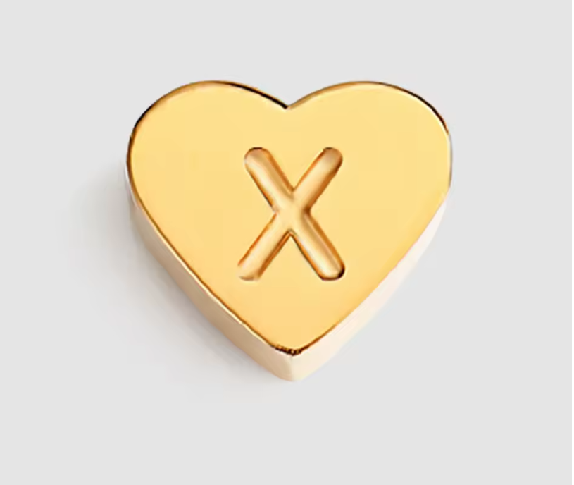 Heart Letter Necklace 1-5 Letters