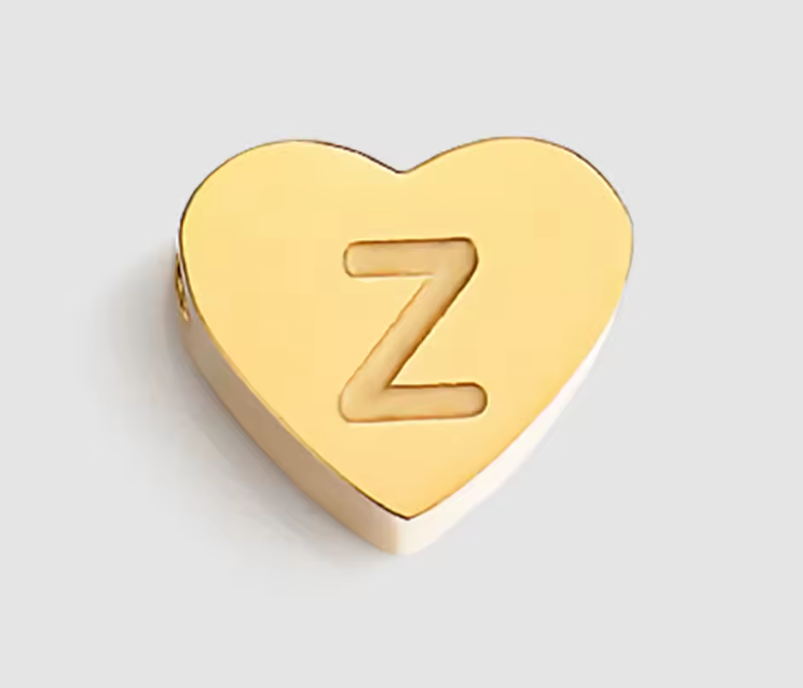 Heart Letter Necklace 1-5 Letters