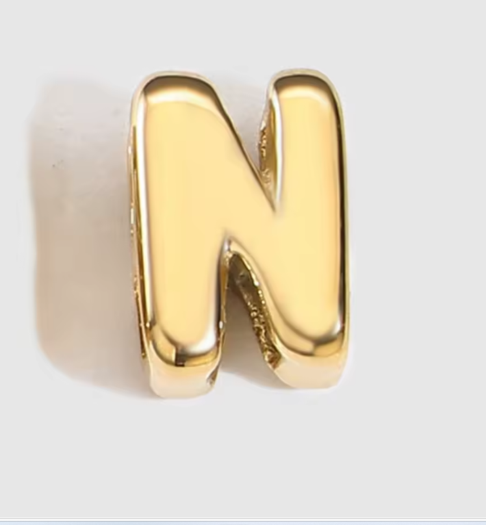 Bubble Letter Necklace
