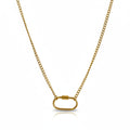 Carabiner Link Necklace