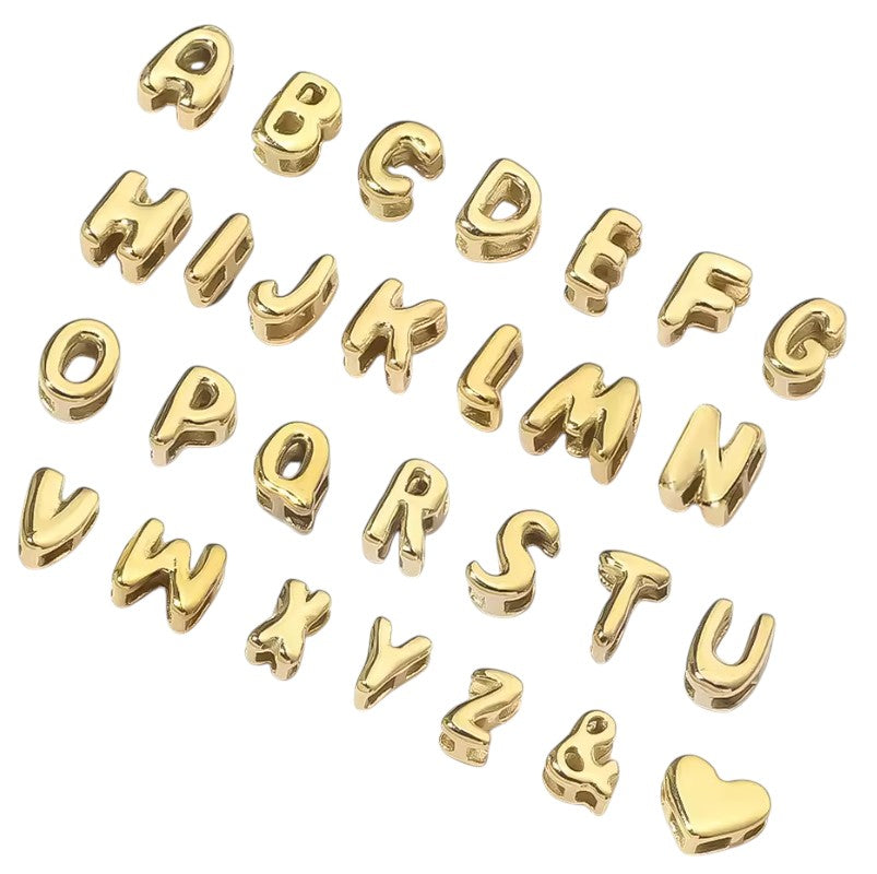 Bubble Letter Necklace